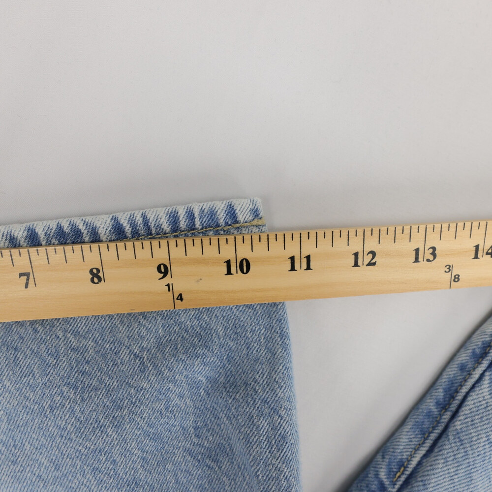 Levis Cinch Baggy Jeans Womens 26x31 Blue Light Wash High Rise Wide Leg - Picture 9 of 13